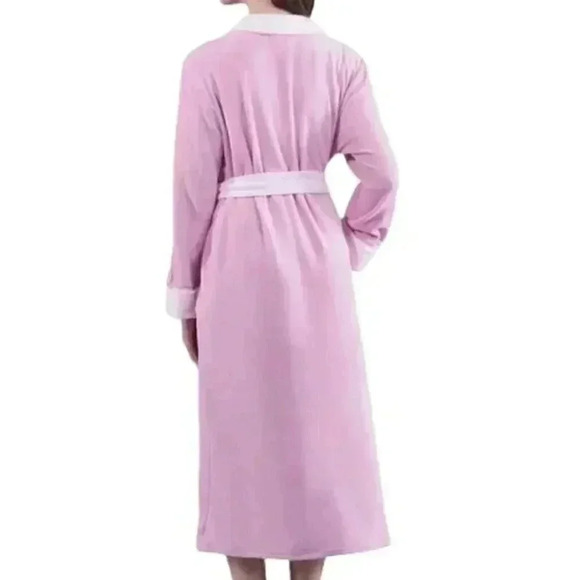 Pajamagram Light Pink Fleece Wrap Robe - Picture 2 of 4